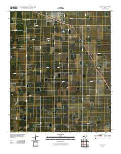 Lockney Texas Historical topographic map, 1:24000 scale, 7.5 X 7.5 Minute, Year 2010