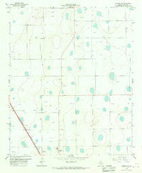 Lockney SE Texas Historical topographic map, 1:24000 scale, 7.5 X 7.5 Minute, Year 1965