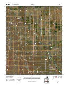 Loco Texas Historical topographic map, 1:24000 scale, 7.5 X 7.5 Minute, Year 2010