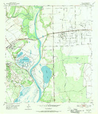 Lolita Texas Historical topographic map, 1:24000 scale, 7.5 X 7.5 Minute, Year 1952