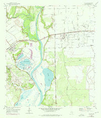 Lolita Texas Historical topographic map, 1:24000 scale, 7.5 X 7.5 Minute, Year 1952