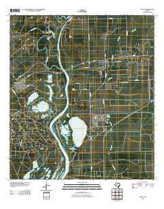 Lolita Texas Historical topographic map, 1:24000 scale, 7.5 X 7.5 Minute, Year 2010