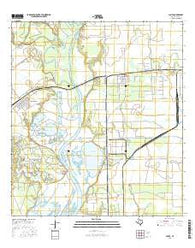 Lolita Texas Current topographic map, 1:24000 scale, 7.5 X 7.5 Minute, Year 2016