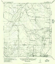 Loma Alta Texas Historical topographic map, 1:62500 scale, 15 X 15 Minute, Year 1937