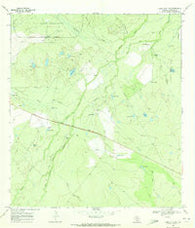 Loma Alta NW Texas Historical topographic map, 1:24000 scale, 7.5 X 7.5 Minute, Year 1969