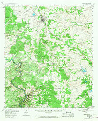 Lometa Texas Historical topographic map, 1:62500 scale, 15 X 15 Minute, Year 1959