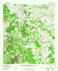Lometa Texas Historical topographic map, 1:62500 scale, 15 X 15 Minute, Year 1959