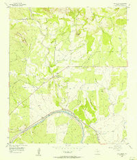 Lone Grove Texas Historical topographic map, 1:24000 scale, 7.5 X 7.5 Minute, Year 1956