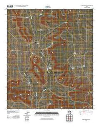 Lone Mountain Texas Historical topographic map, 1:24000 scale, 7.5 X 7.5 Minute, Year 2010