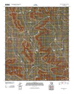 Lone Mountain Texas Historical topographic map, 1:24000 scale, 7.5 X 7.5 Minute, Year 2010