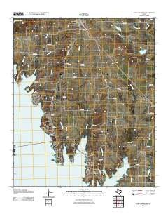 Lone Oak South Texas Historical topographic map, 1:24000 scale, 7.5 X 7.5 Minute, Year 2011