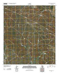 Lone Tree Hill Texas Historical topographic map, 1:24000 scale, 7.5 X 7.5 Minute, Year 2010