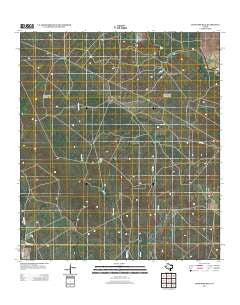 Lone Tree Hill Texas Historical topographic map, 1:24000 scale, 7.5 X 7.5 Minute, Year 2012