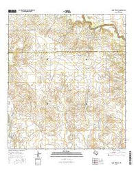 Lone Tree Hill Texas Current topographic map, 1:24000 scale, 7.5 X 7.5 Minute, Year 2016