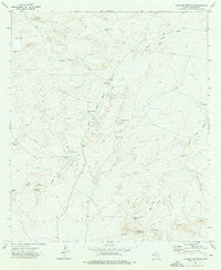Loneman Mountain Texas Historical topographic map, 1:24000 scale, 7.5 X 7.5 Minute, Year 1973