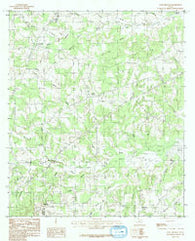 Long Branch Texas Historical topographic map, 1:24000 scale, 7.5 X 7.5 Minute, Year 1983