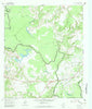 Long Lake Texas Historical topographic map, 1:24000 scale, 7.5 X 7.5 Minute, Year 1964