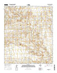 Long Draw Texas Current topographic map, 1:24000 scale, 7.5 X 7.5 Minute, Year 2016