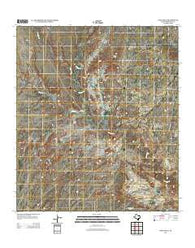 Long Hills Texas Historical topographic map, 1:24000 scale, 7.5 X 7.5 Minute, Year 2012