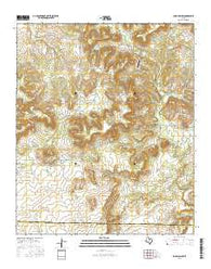 Long Hollow Texas Current topographic map, 1:24000 scale, 7.5 X 7.5 Minute, Year 2016