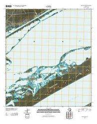 Long Island Texas Historical topographic map, 1:24000 scale, 7.5 X 7.5 Minute, Year 2010