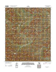 Long Point Texas Historical topographic map, 1:24000 scale, 7.5 X 7.5 Minute, Year 2012