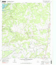 Longhorn Cavern Texas Historical topographic map, 1:24000 scale, 7.5 X 7.5 Minute, Year 1967
