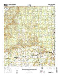 Longhorn Cavern Texas Current topographic map, 1:24000 scale, 7.5 X 7.5 Minute, Year 2016