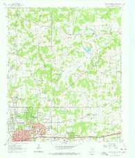 Longview Heights Texas Historical topographic map, 1:24000 scale, 7.5 X 7.5 Minute, Year 1962