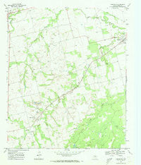 Longworth Texas Historical topographic map, 1:24000 scale, 7.5 X 7.5 Minute, Year 1969