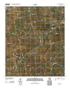 Longworth Texas Historical topographic map, 1:24000 scale, 7.5 X 7.5 Minute, Year 2010