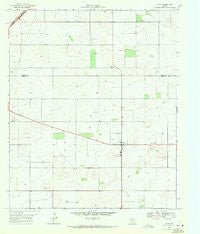 Loop Texas Historical topographic map, 1:24000 scale, 7.5 X 7.5 Minute, Year 1969
