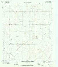 Loop SW Texas Historical topographic map, 1:24000 scale, 7.5 X 7.5 Minute, Year 1970