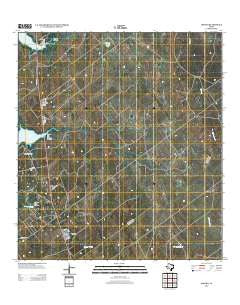 Lopeno Texas Historical topographic map, 1:24000 scale, 7.5 X 7.5 Minute, Year 2012