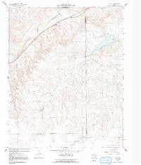 Lora Texas Historical topographic map, 1:24000 scale, 7.5 X 7.5 Minute, Year 1967