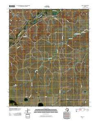 Lora Texas Historical topographic map, 1:24000 scale, 7.5 X 7.5 Minute, Year 2010