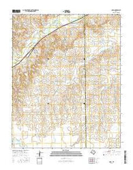 Lora Texas Current topographic map, 1:24000 scale, 7.5 X 7.5 Minute, Year 2016