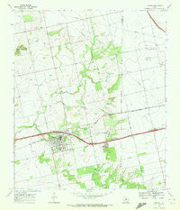 Loraine Texas Historical topographic map, 1:24000 scale, 7.5 X 7.5 Minute, Year 1969