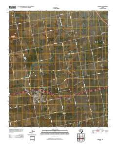 Loraine Texas Historical topographic map, 1:24000 scale, 7.5 X 7.5 Minute, Year 2010