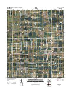 Lorenzo Texas Historical topographic map, 1:24000 scale, 7.5 X 7.5 Minute, Year 2012