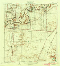 Los Fresnos Texas Historical topographic map, 1:31680 scale, 7.5 X 7.5 Minute, Year 1936