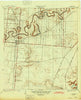 Los Fresnos Texas Historical topographic map, 1:31680 scale, 7.5 X 7.5 Minute, Year 1936