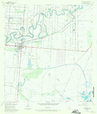 Los Fresnos Texas Historical topographic map, 1:24000 scale, 7.5 X 7.5 Minute, Year 1955