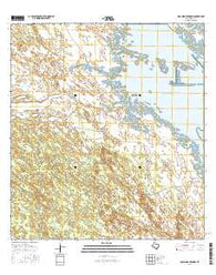 Los Amigos Windmill Texas Current topographic map, 1:24000 scale, 7.5 X 7.5 Minute, Year 2016