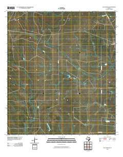 Los Angeles Texas Historical topographic map, 1:24000 scale, 7.5 X 7.5 Minute, Year 2010