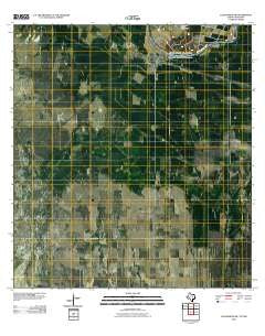 Los Ebanos NW Texas Historical topographic map, 1:24000 scale, 7.5 X 7.5 Minute, Year 2010