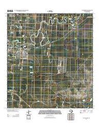 Los Fresnos Texas Historical topographic map, 1:24000 scale, 7.5 X 7.5 Minute, Year 2013