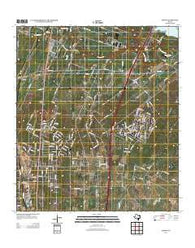 Losoya Texas Historical topographic map, 1:24000 scale, 7.5 X 7.5 Minute, Year 2013