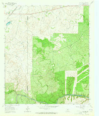 Lost Creek Texas Historical topographic map, 1:24000 scale, 7.5 X 7.5 Minute, Year 1963