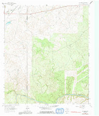 Lost Creek Texas Historical topographic map, 1:24000 scale, 7.5 X 7.5 Minute, Year 1963